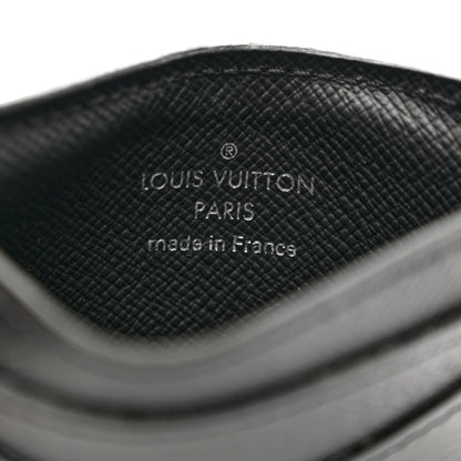 Louis Vuitton Epi Neo Porte-Cartes Card Holder Black 5 of 7