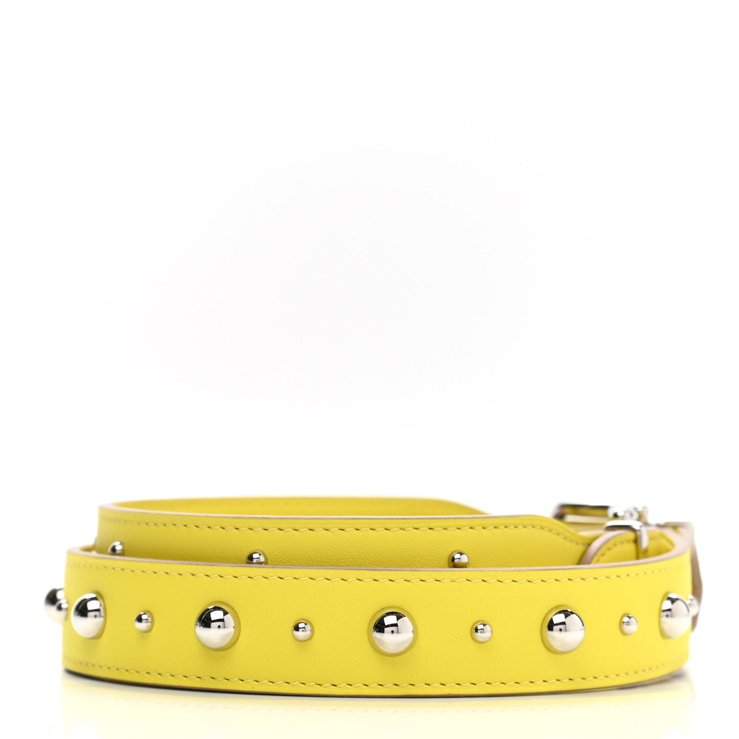 Swift Studded Carnaby Losange Shoulder Strap Lime
