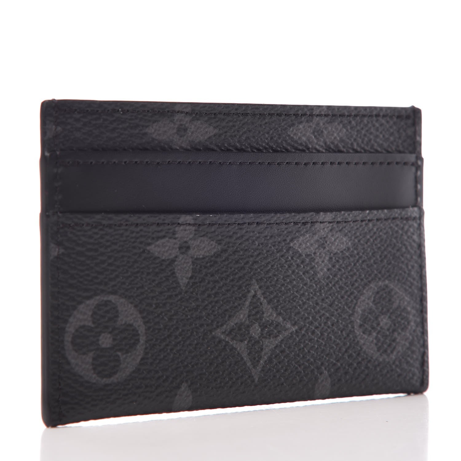 Louis Vuitton Monogram Eclipse Porte-Cartes Double Card Holder 3 of 7