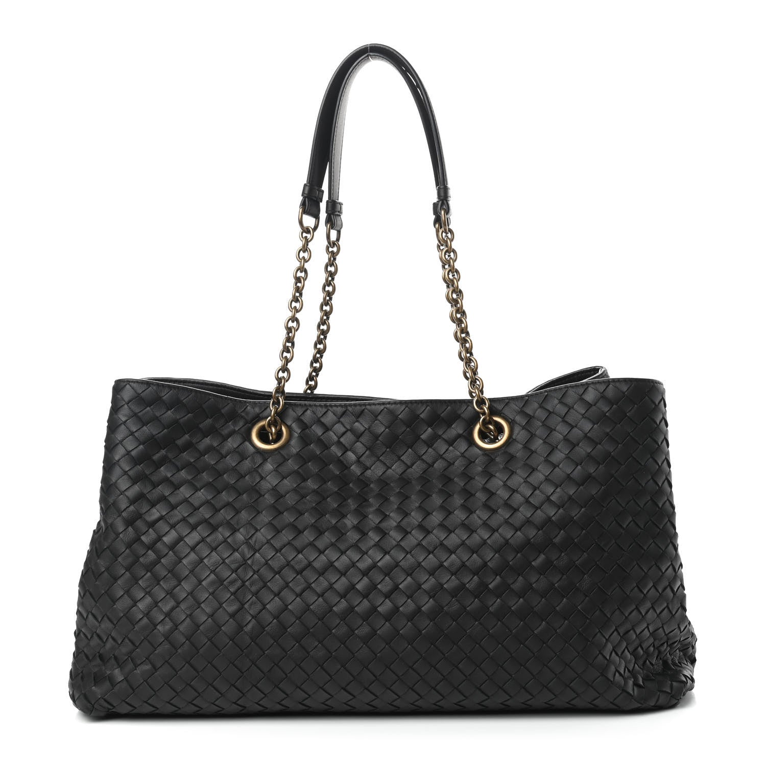 Bottega Veneta Nappa Intrecciato Large Tote Black 1 of 9