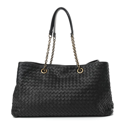 Bottega Veneta Nappa Intrecciato Large Tote Black 1 of 9