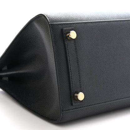 Hermes Epsom Birkin Sellier 25 Black 9 of 11