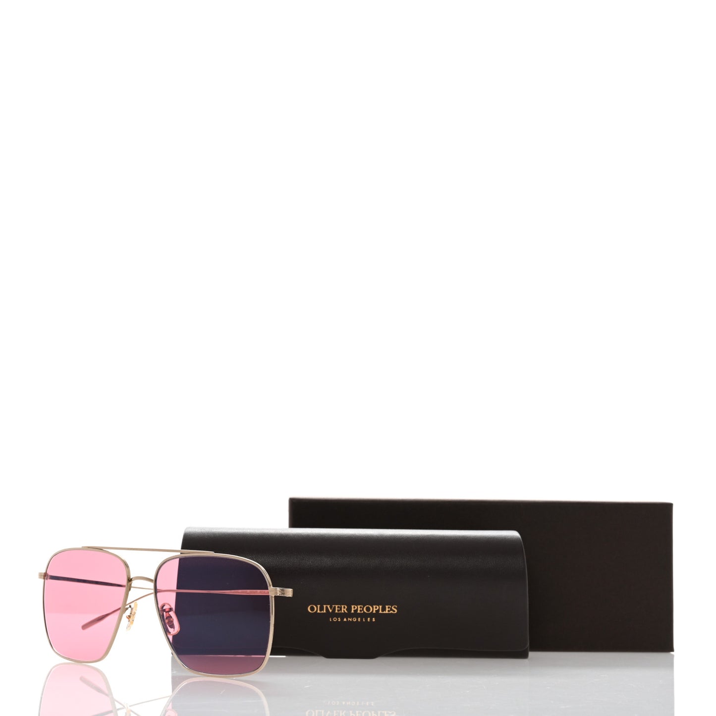 Titanium Dresner Sunglasses Gold