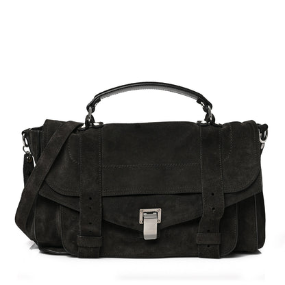 Proenza Schouler Suede Medium PS1 Satchel Pepe 1 of 8