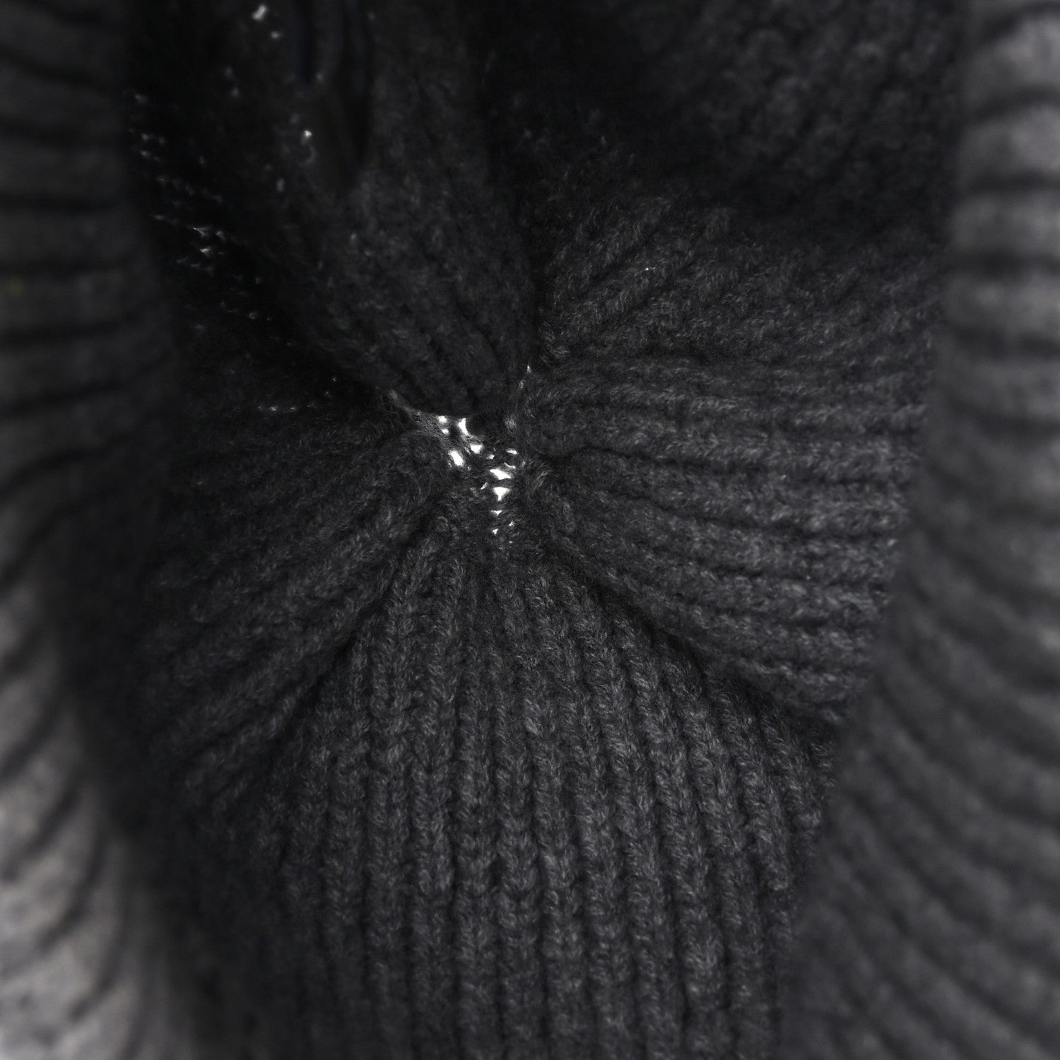 Chanel Cashmere CC Beanie Hat Grey 4 of 6