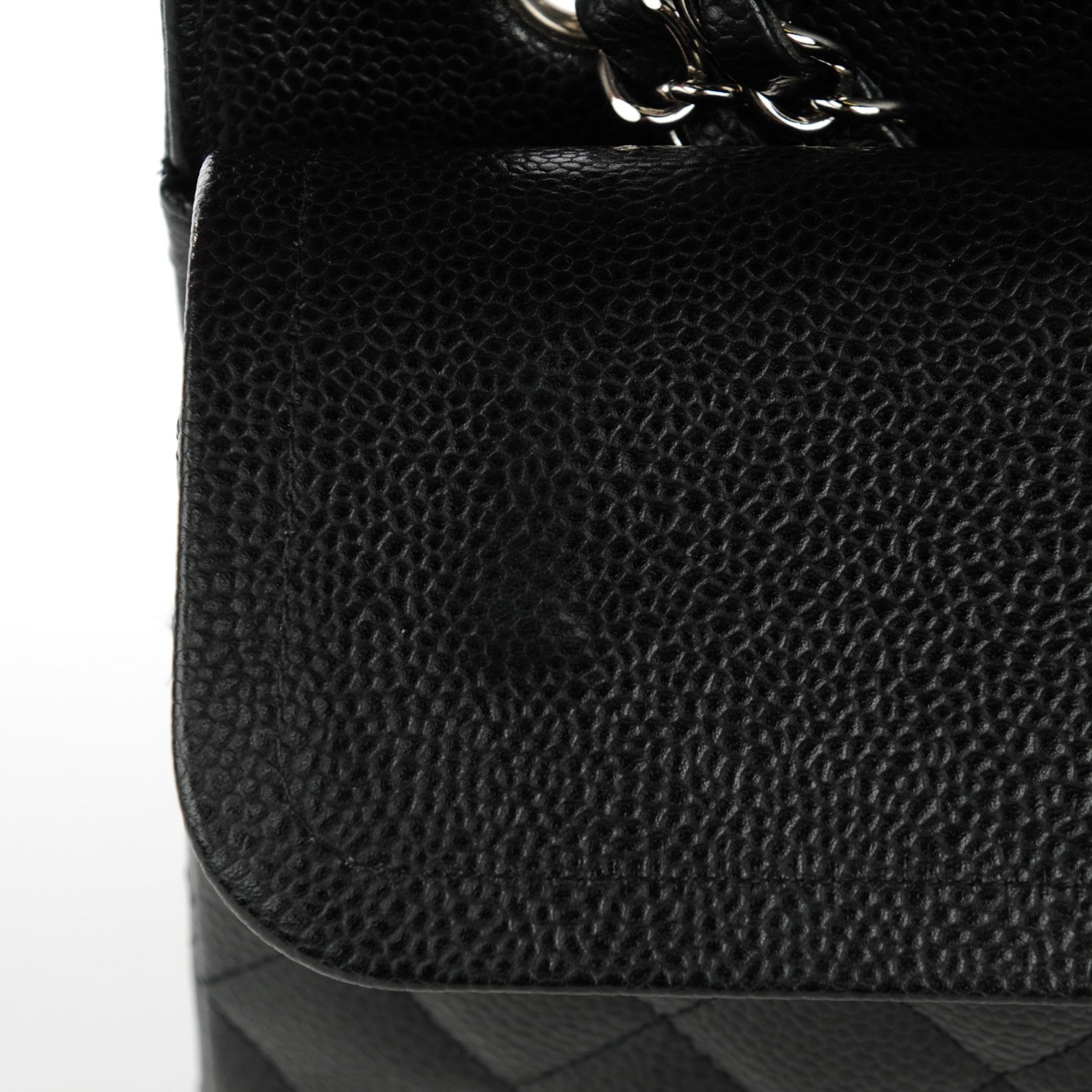 Chanel Caviar Quilted Medium Double Flap Black 9 of 9