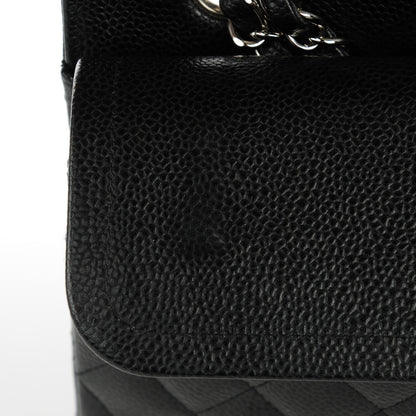 Chanel Caviar Quilted Medium Double Flap Black 9 of 9