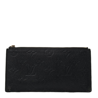 Louis Vuitton Empreinte Felicie Chain Wallet Zippered Insert Black 1 of 3