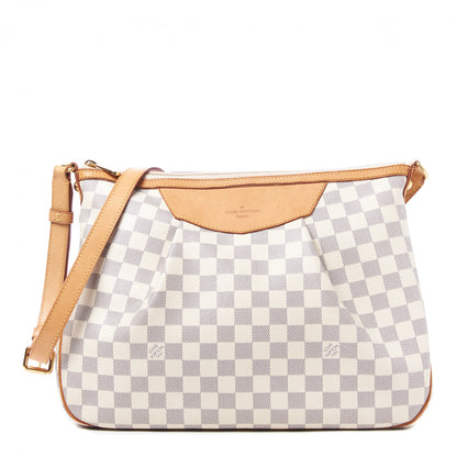 Louis Vuitton Damier Azur Siracusa MM 1 of 8
