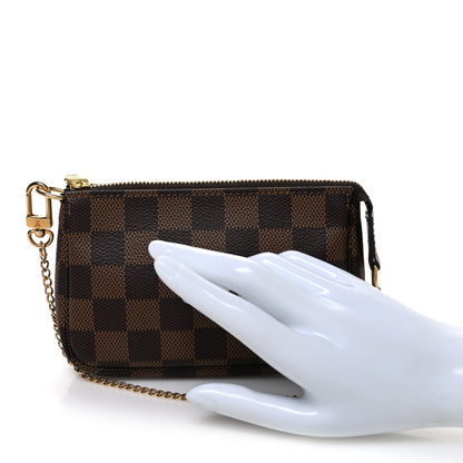 Louis Vuitton Damier Ebene Mini Pochette Accessories 2 of 7