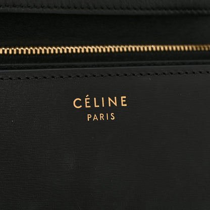 Celine Box Calfskin Medium Classic Box Flap Bag Black 8 of 13