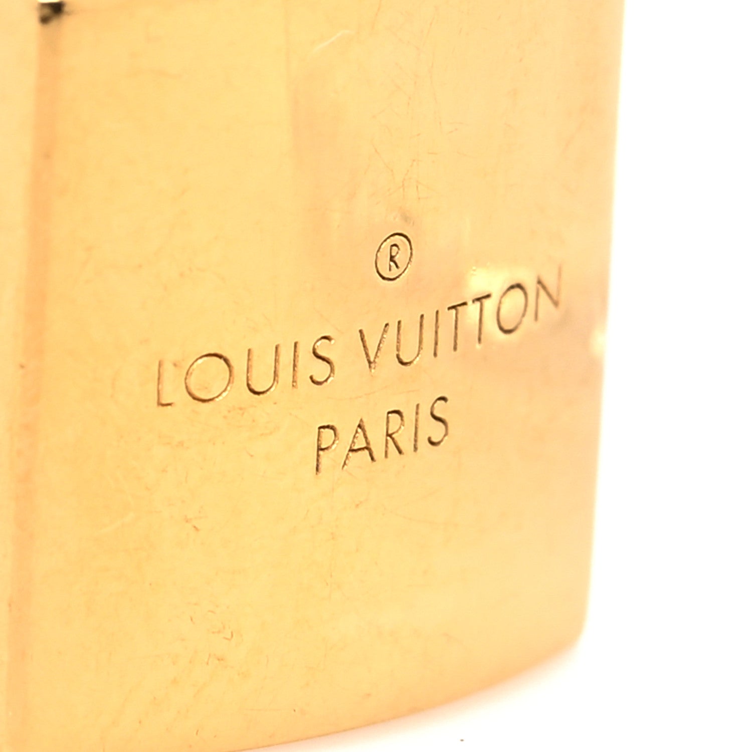 Louis Vuitton Lock Me Pendant Necklace Gold 5 of 5