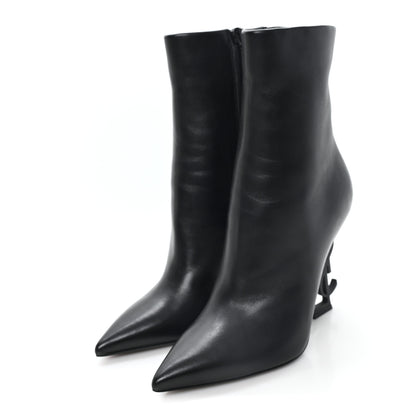 Saint Laurent Nappa Vendome Opyum Ankle Boots 36 Black 4 of 10