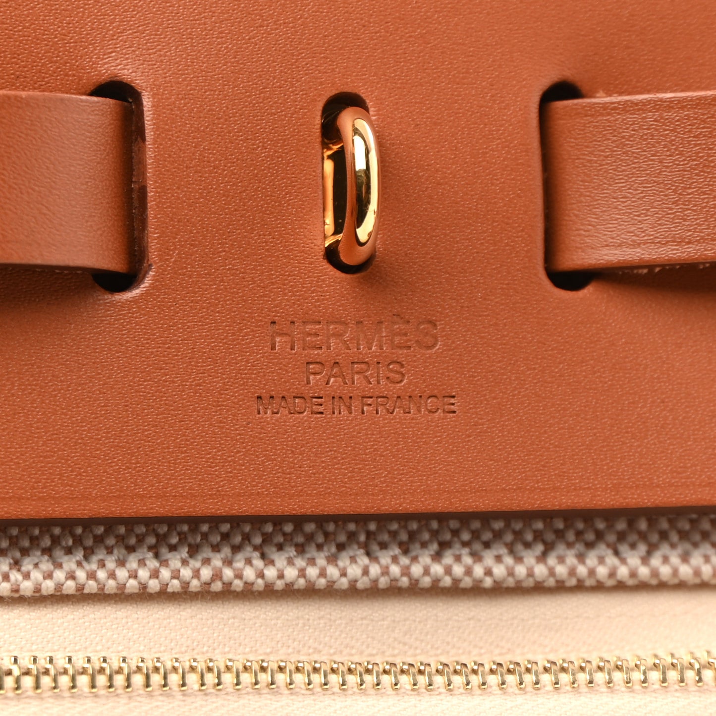 H Plume Canvas Vache Hunter Circuit 24 Herbag Zip Retourne 31 Fauve Ecru Beige