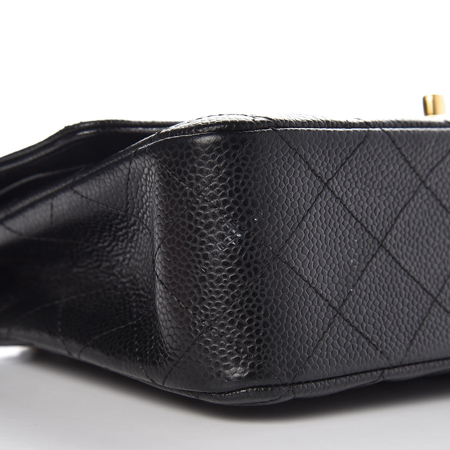 Chanel Caviar Quilted Medium Double Flap Black 9 of 11