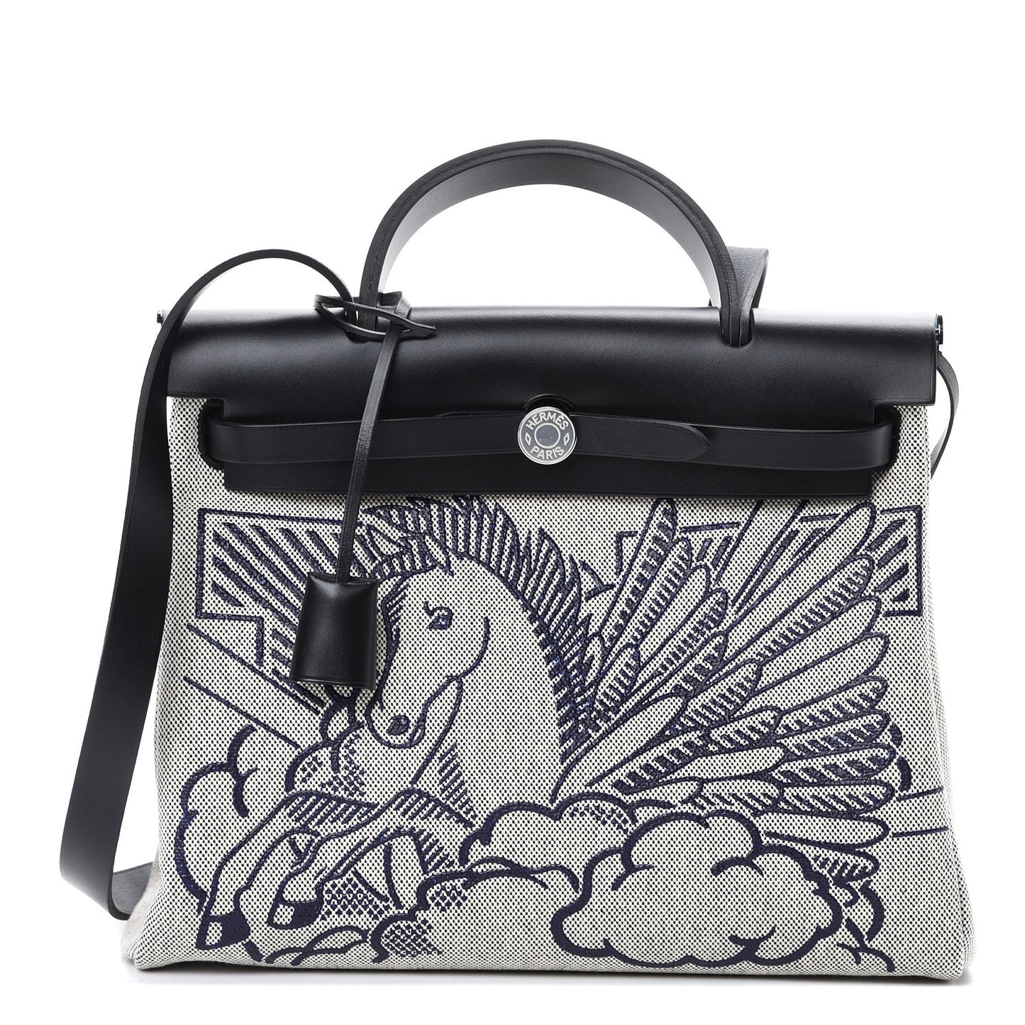 Vache Hunter Toile Pegase Pop Herbag Zip Retourne 31 PM Bleu Indigo