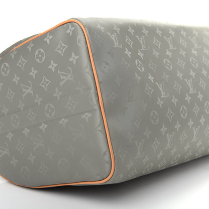 Louis Vuitton Monogram Titanium Keepall Bandouliere 50 5 of 9