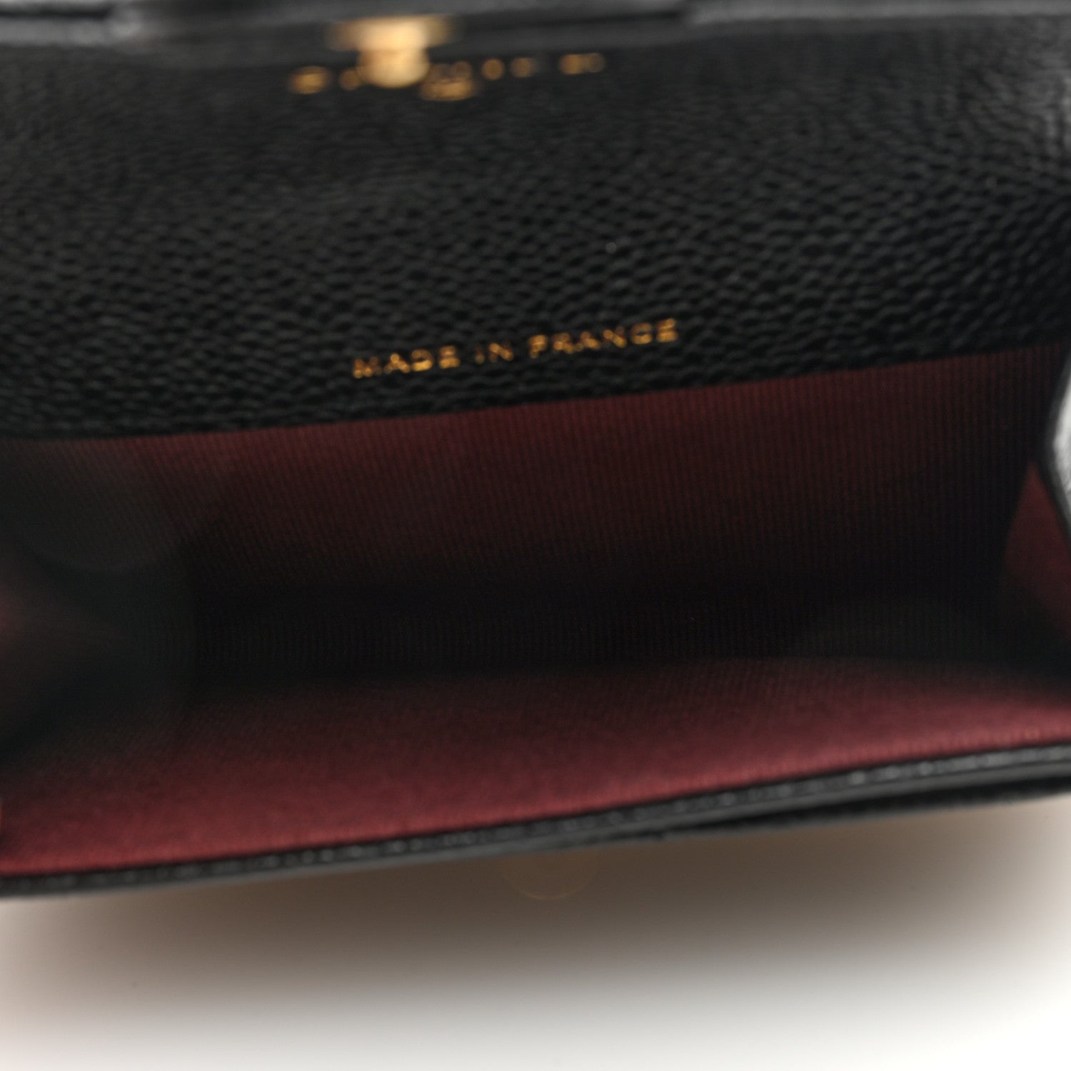 Chanel Caviar Quilted Flap Card Holder Wallet Black 5 of 8