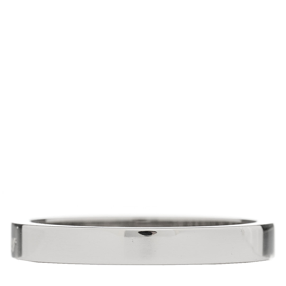 Cartier Platinum 3mm C De Cartier Wedding Band Ring 58 8.25 3 of 4