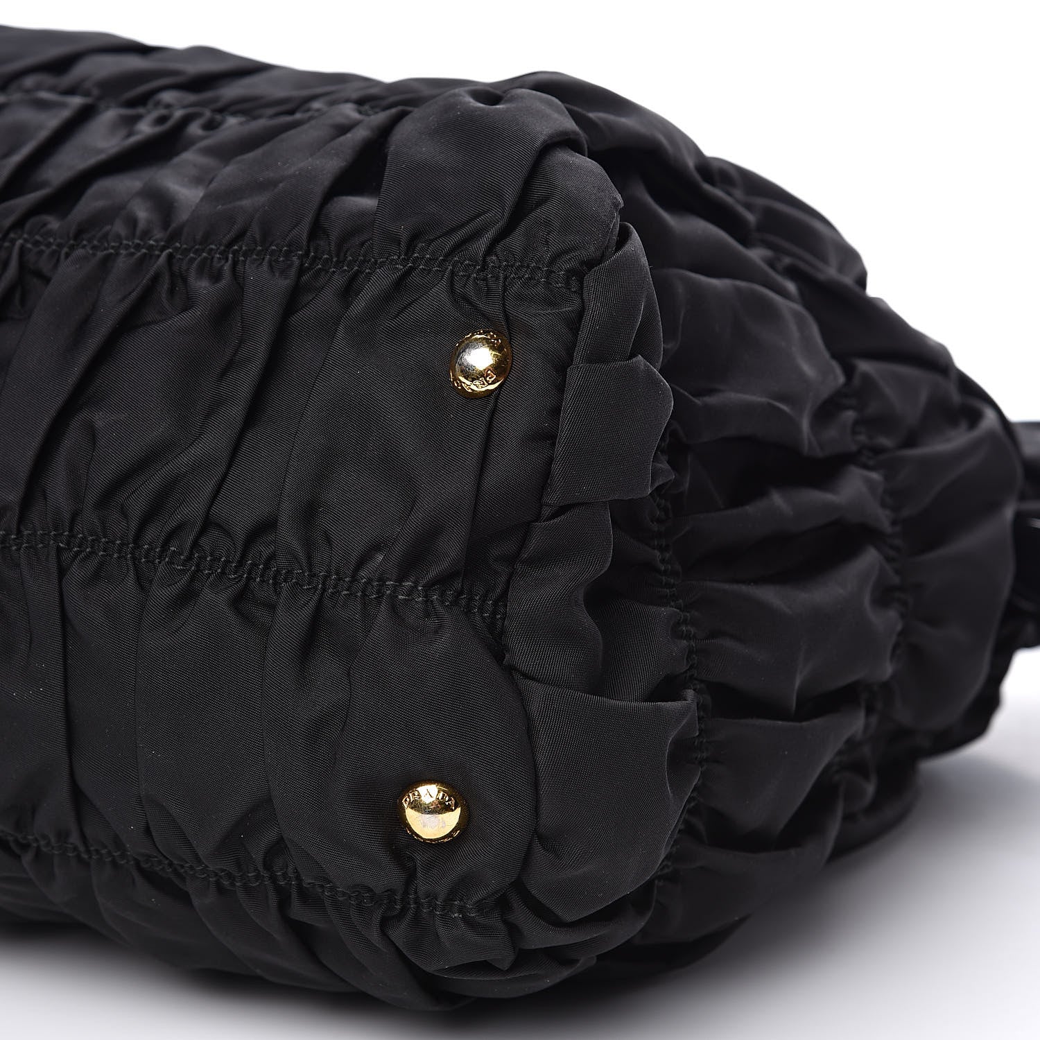Prada Tessuto Nylon Gaufre Tote Black 9 of 15