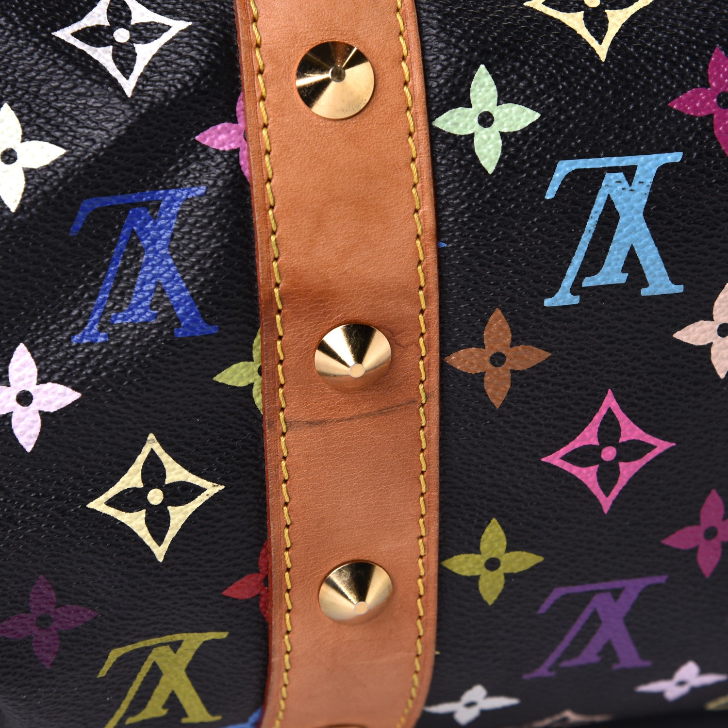 Louis Vuitton Monogram Multicolor Keepall 45 Black 11 of 12