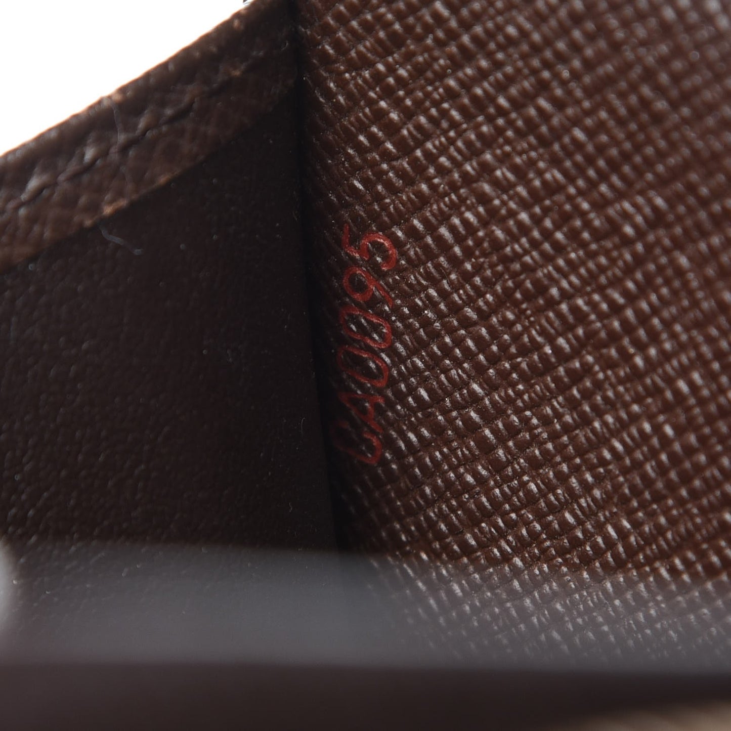 Damier Ebene Zippe Zipped Compact Wallet
