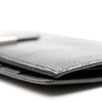 Hermes Niloticus Lizard Bearn Wallet Black 9 of 10