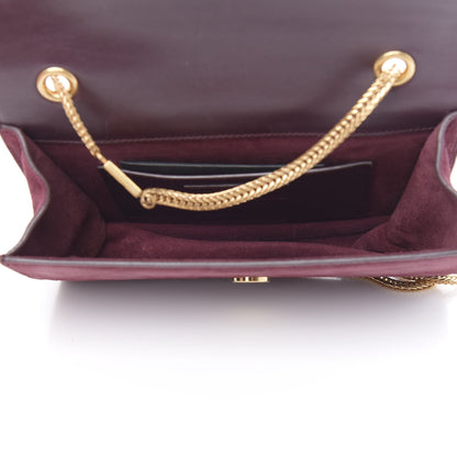 Saint Laurent Suede Small Betty Burgundy 5 of 11