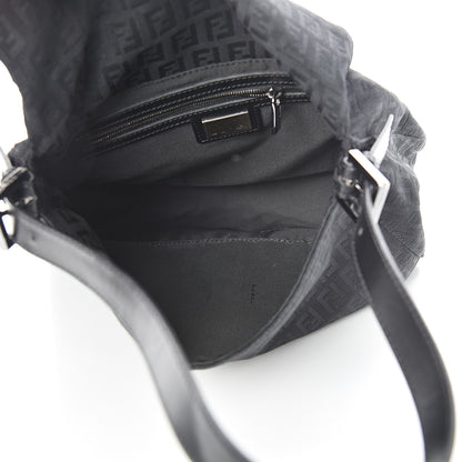 Fendi Zucchino Mama Baguette Black 5 of 12