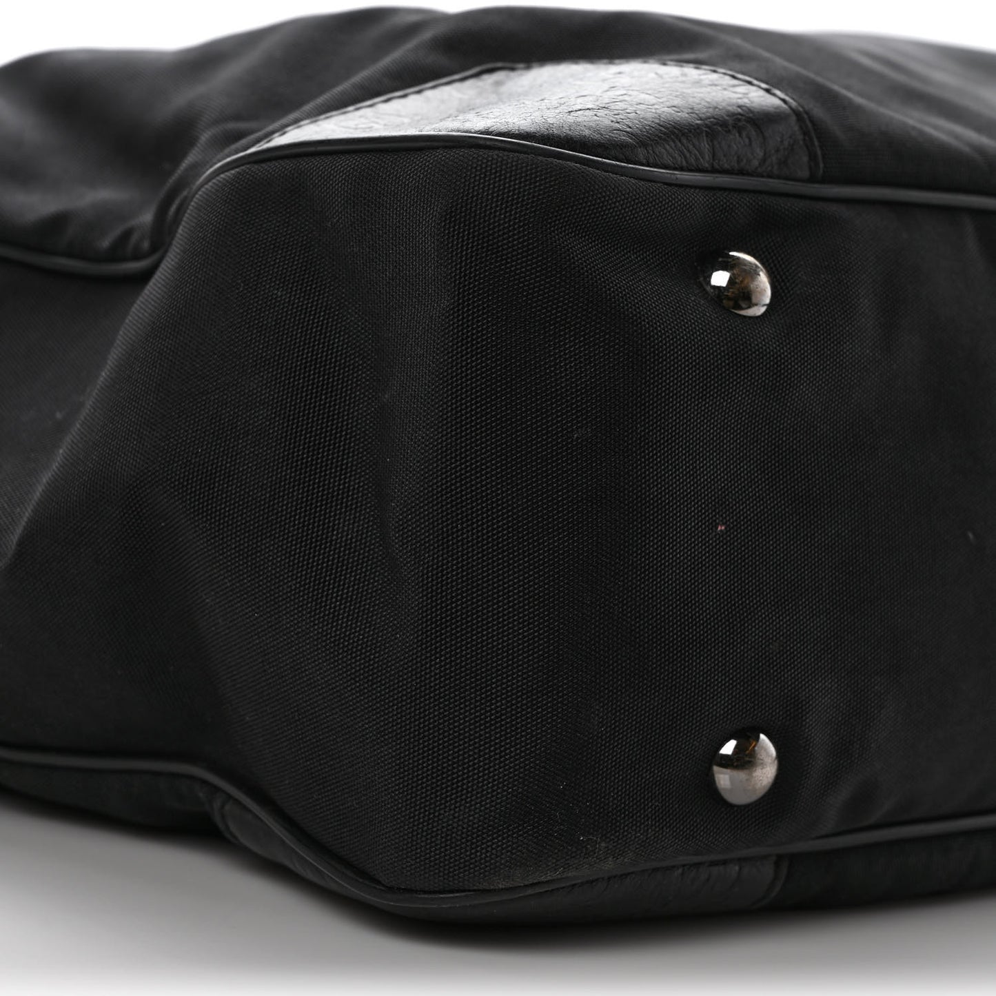 Guccissima Nylon Briefcase Black