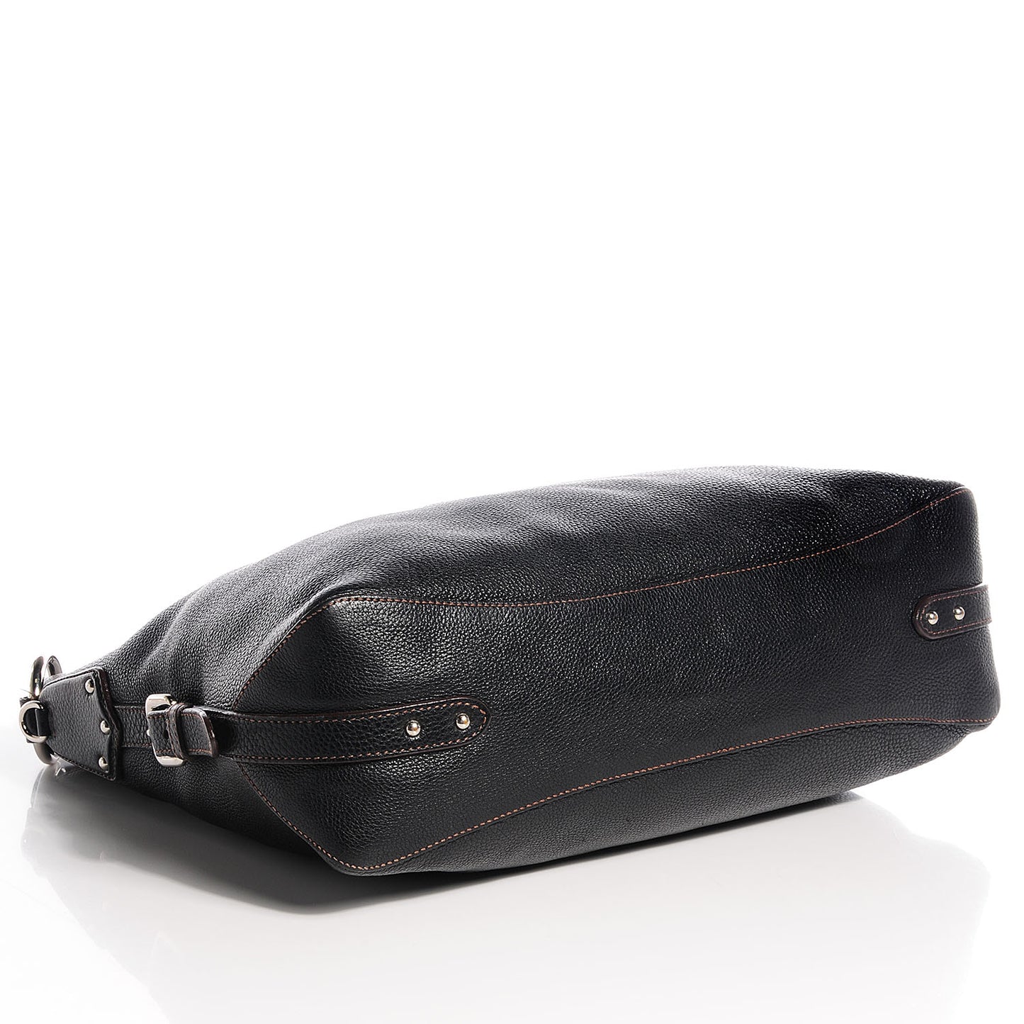 Vitello Daino Hobo Nero Black