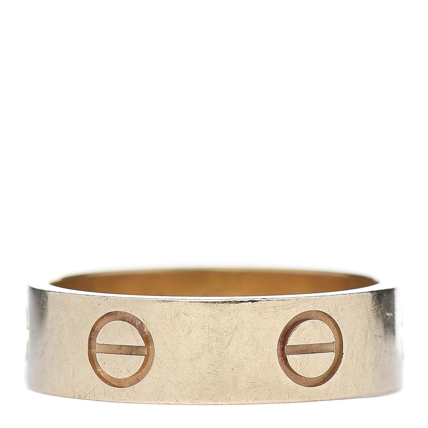 18K Yellow Gold 5.5mm LOVE Ring 54 6.75