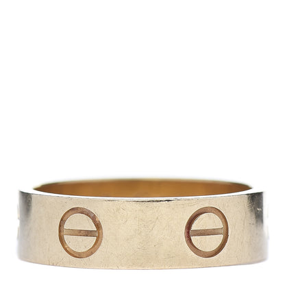 Cartier 18K Yellow Gold 5.5mm LOVE Ring 54 6.75 3 of 7