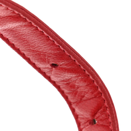 Fendi Sequin Paillettes Enamel Baguette  Red 10 of 10