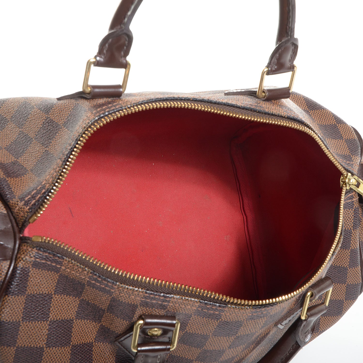 Louis Vuitton Damier Ebene Speedy 30 5 of 7