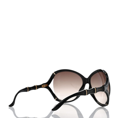 Gucci Oversized Oval Bamboo Sunglasses 3509/S Black 4 of 8