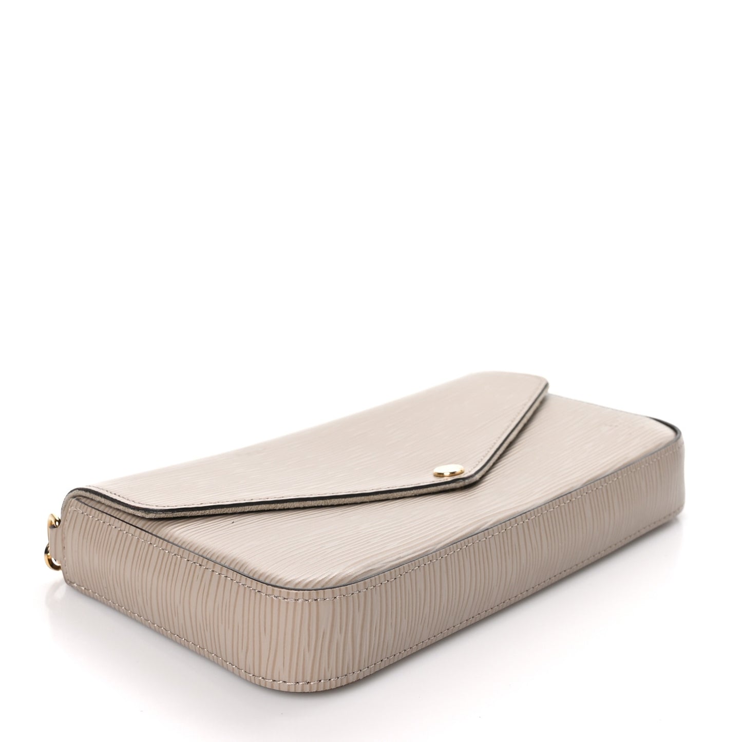 Epi Felicie Pochette Chain Wallet Galet