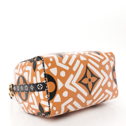 Louis Vuitton Monogram Giant Crafty Speedy Bandouliere 25 Creme Caramel 4 of 10
