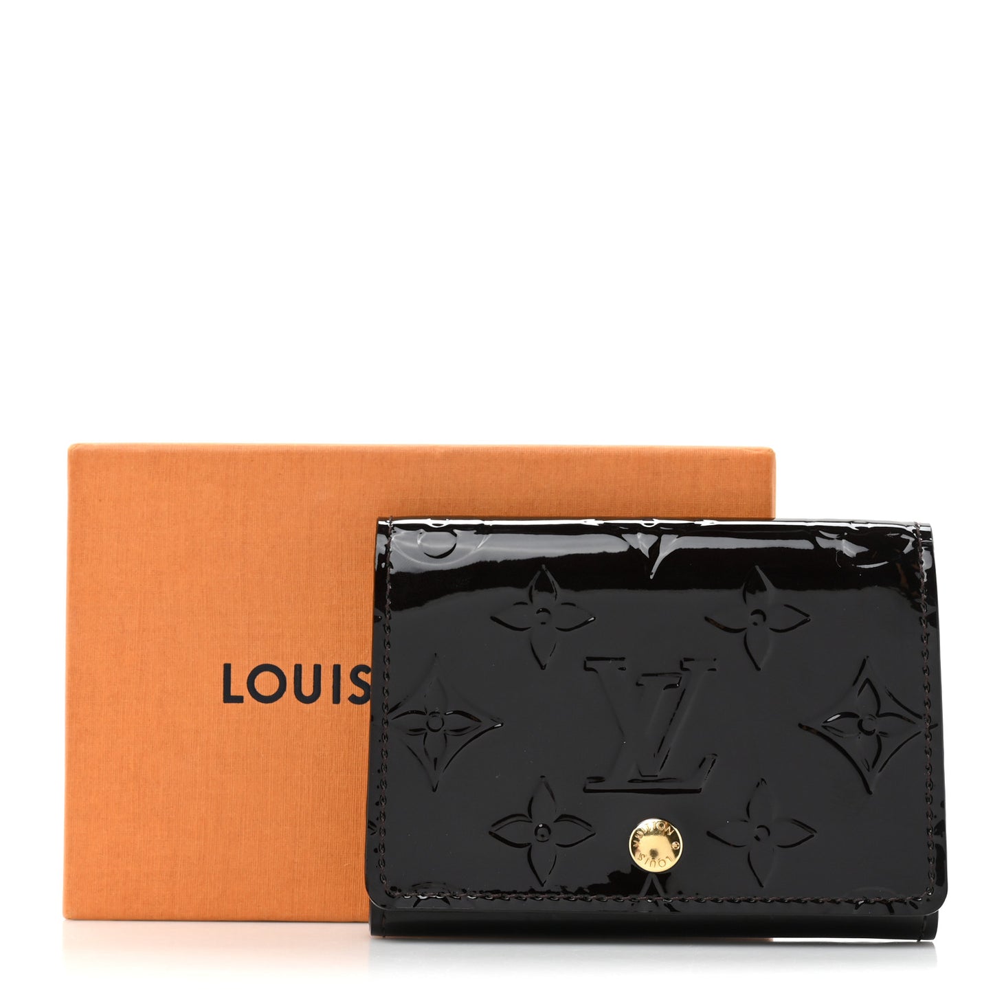 Vernis Business Card Holder Amarante