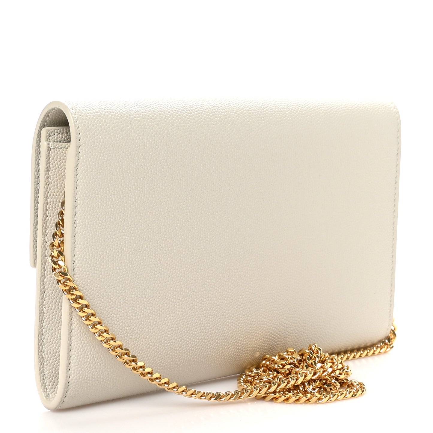 Grain De Poudre Monogram Uptown Chain Wallet Crema Soft