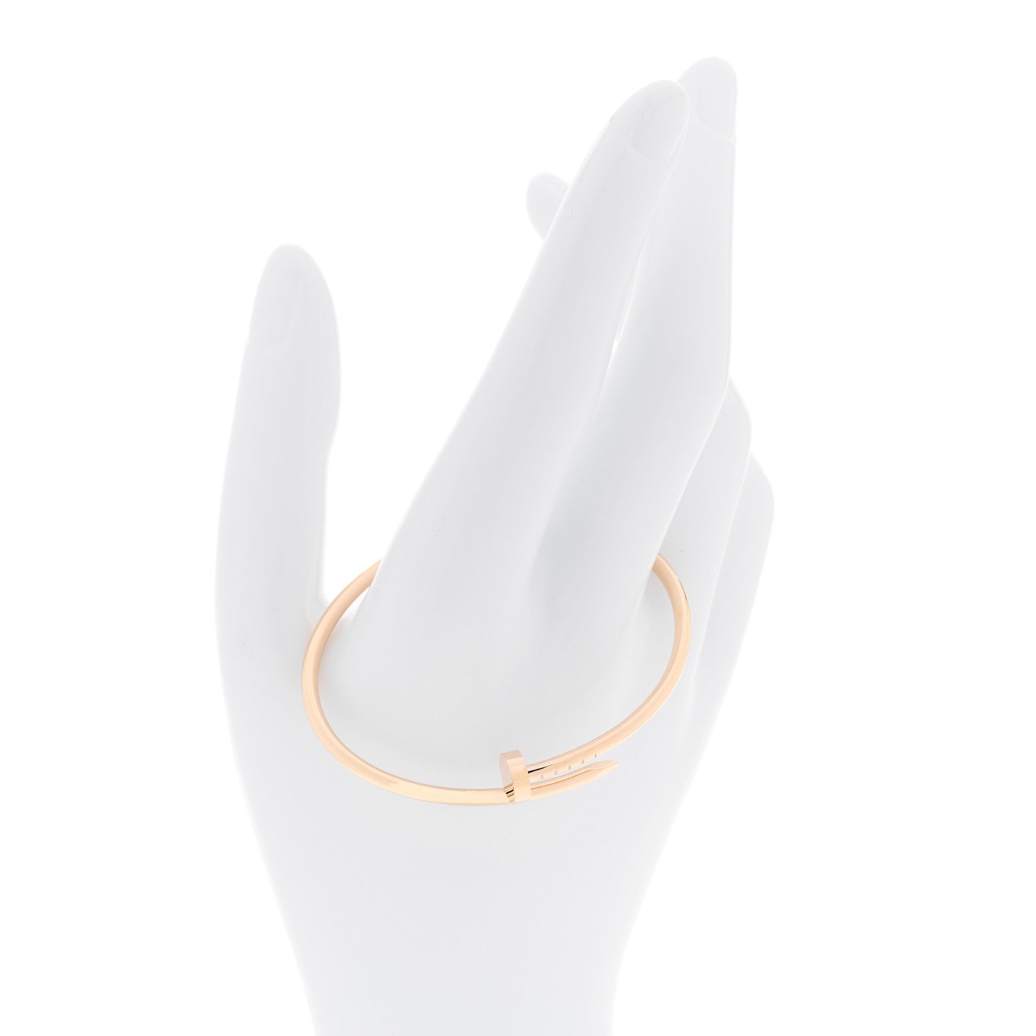 Cartier 18K Pink Gold Small Juste Un Clou Bracelet 15 2 of 6