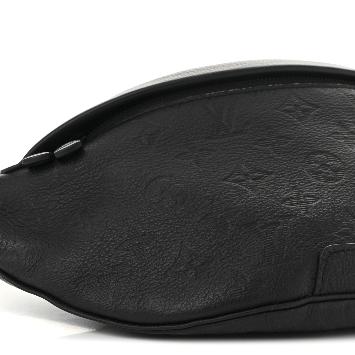 Louis Vuitton Calfskin Monogram Shadow Discovery Bumbag Black 8 of 10