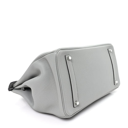 Hermes Togo Birkin 35 Gris Mouette 4 of 10