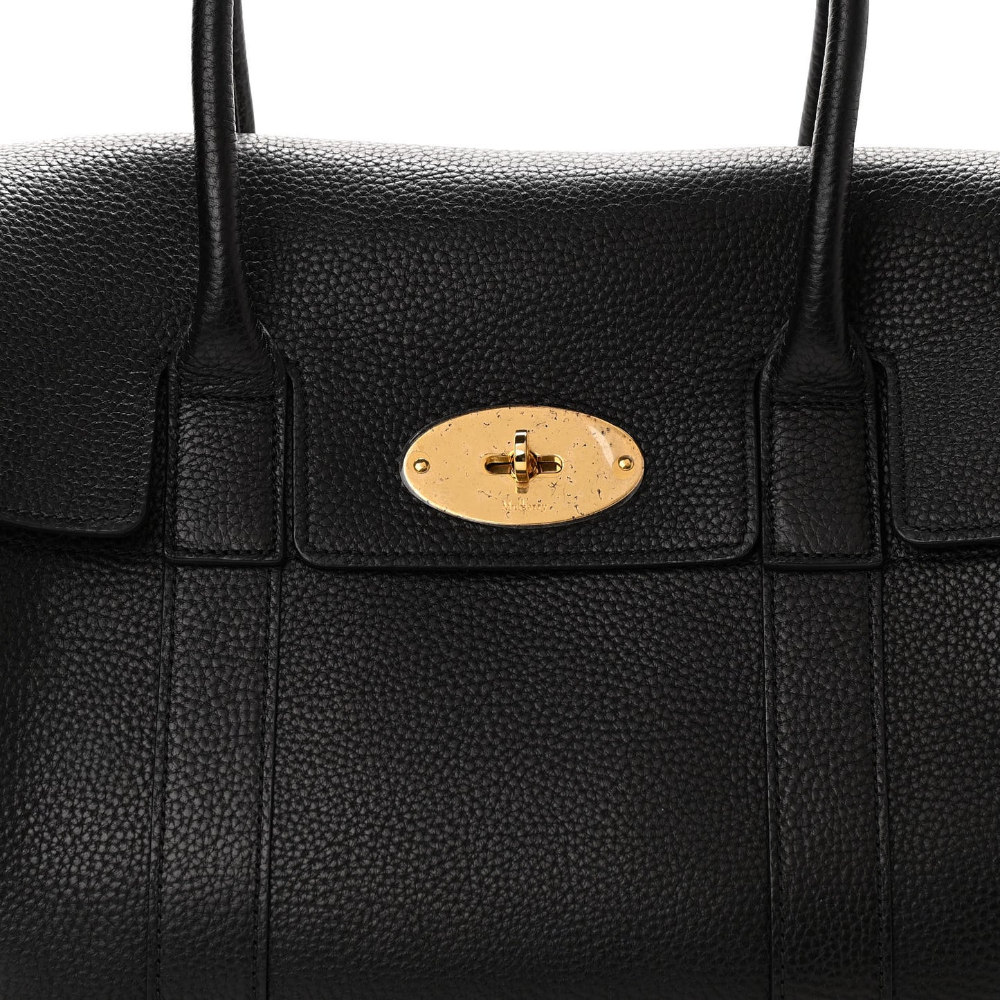Classic Grain Calfskin Bayswater Black