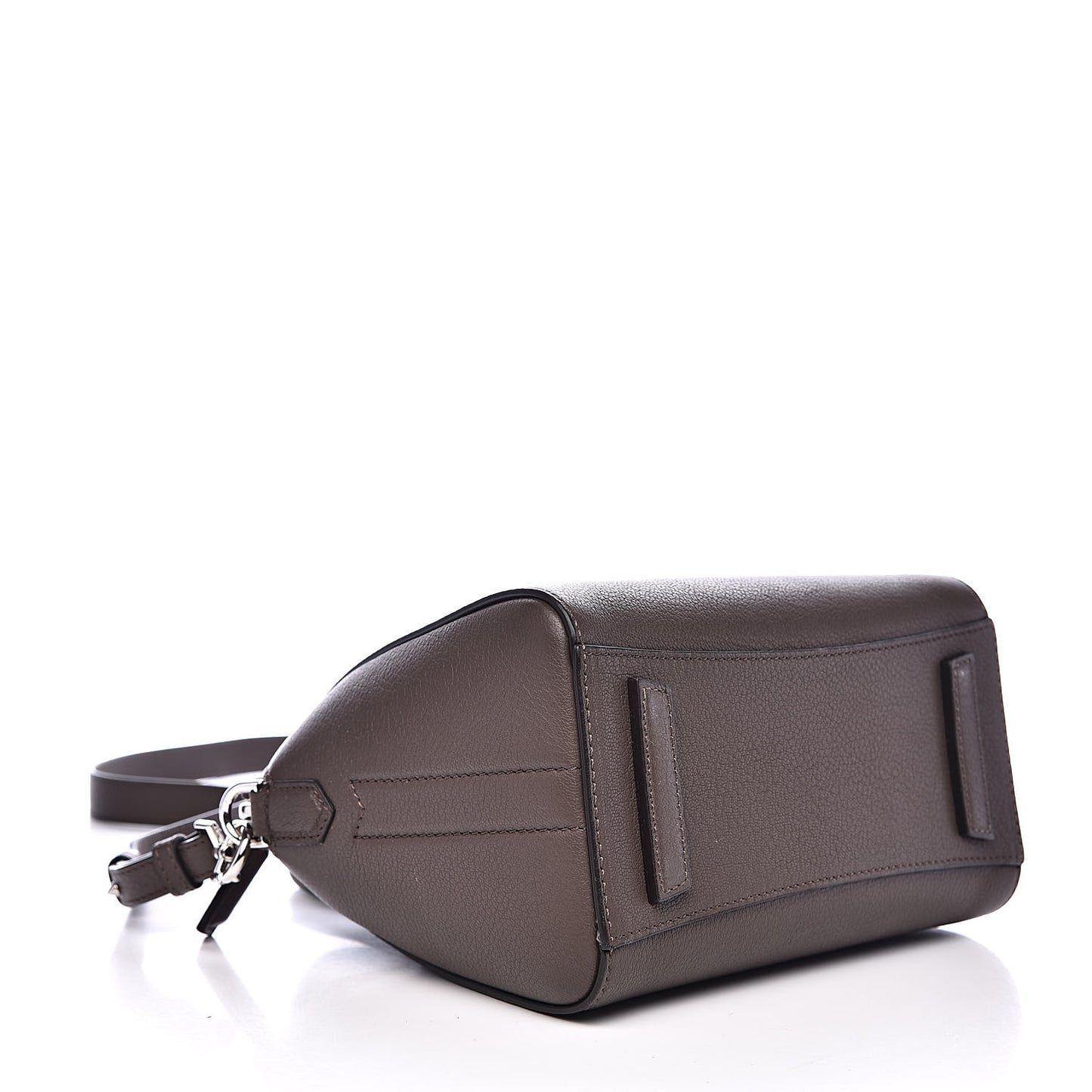 Sugar Goatskin Mini Antigona Heather Grey