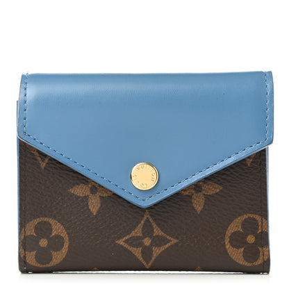Louis Vuitton Monogram Zoe Wallet Blue Jean 1 of 6