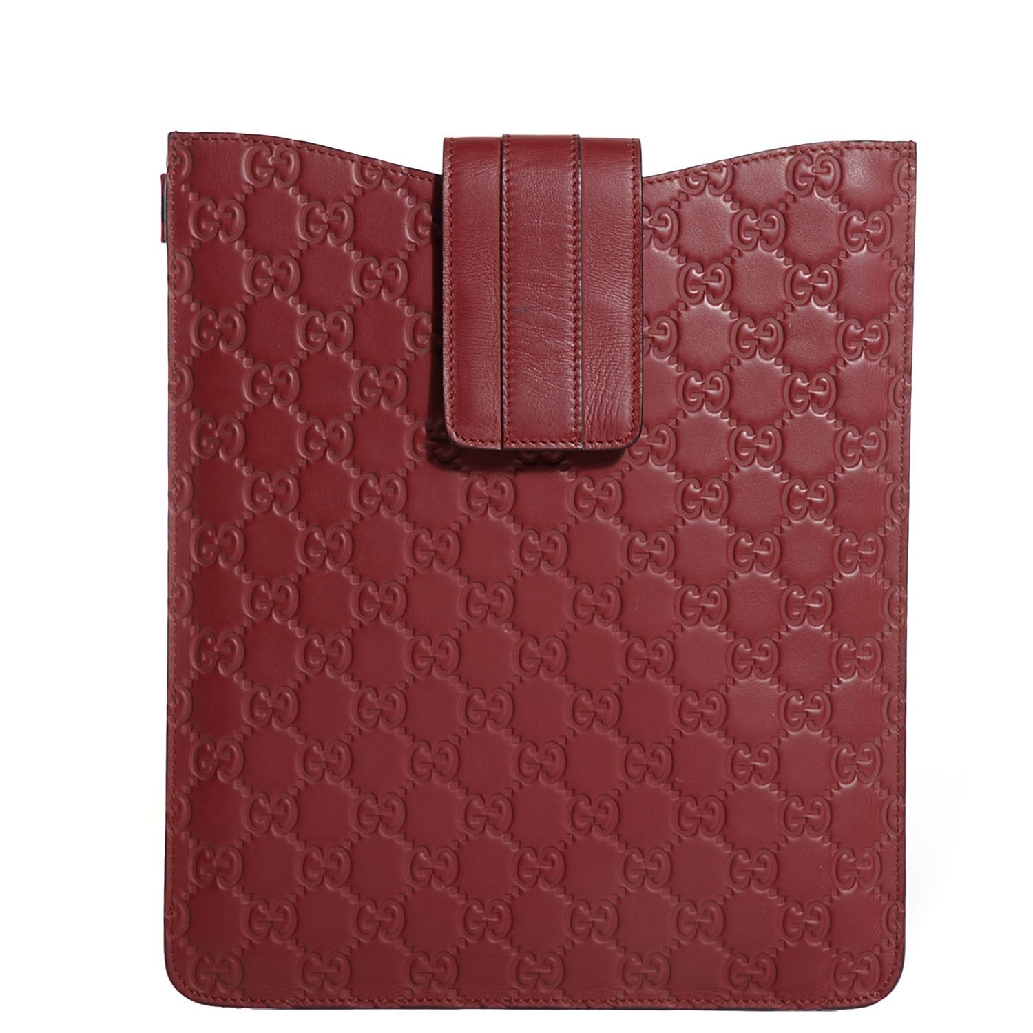 Gucci Guccissima Ipad Case Red 1 of 6