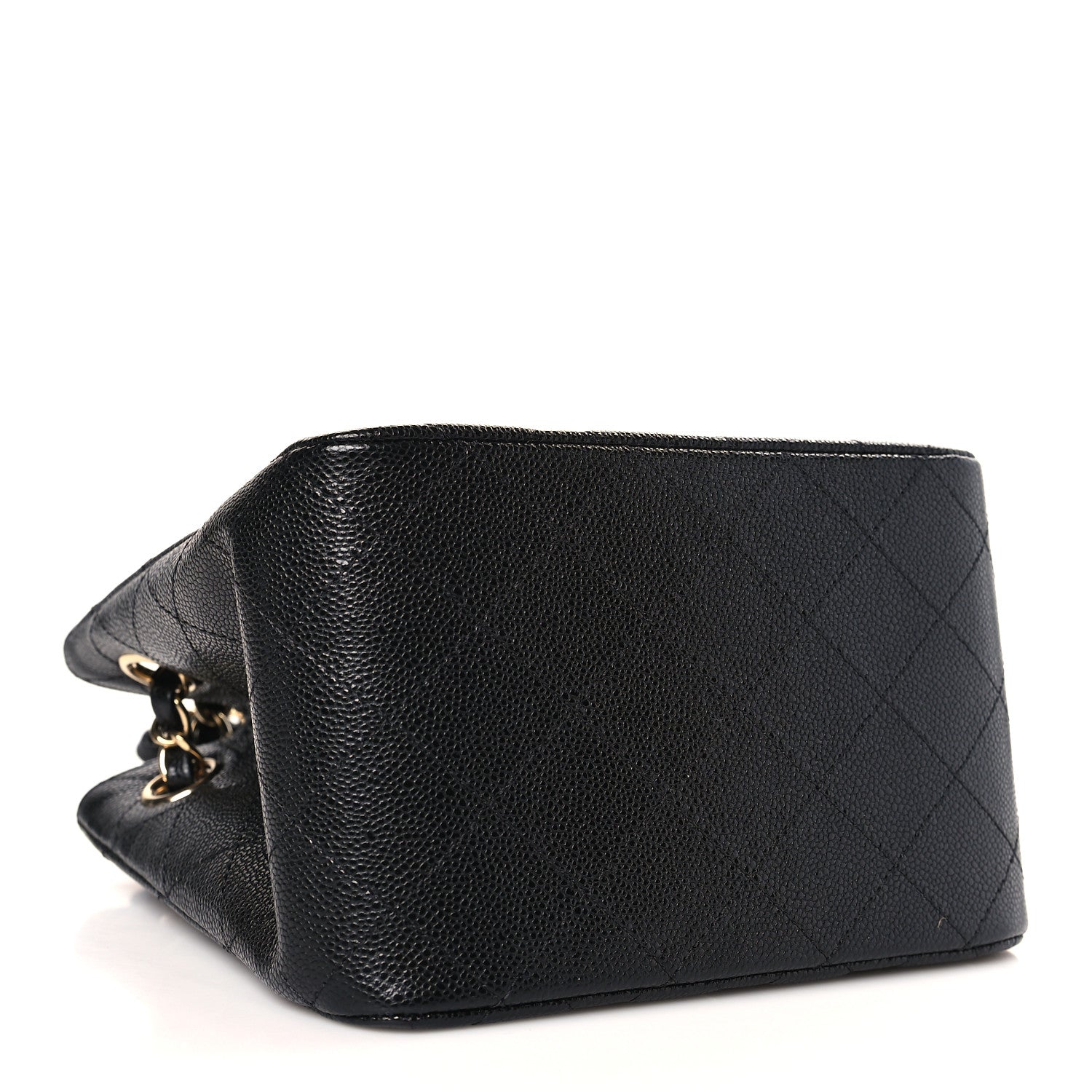 Chanel Caviar Quilted Mini Bucket Bag Black 4 of 9