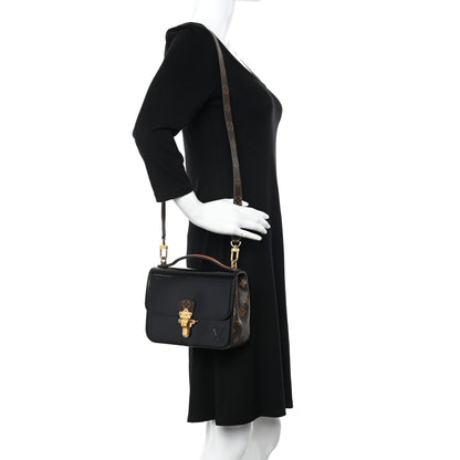 Louis Vuitton Patent Calfskin Monogram Cherrywood BB Black 2 of 12