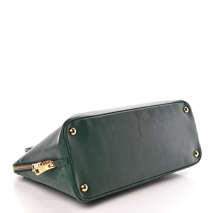 Prada Saffiano Lux Large Promenade Tote Biliardo 4 of 19